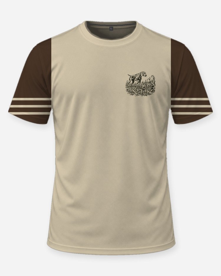 Custom Dog Name Pointing Dog Pheasant Hunting Shirt - front