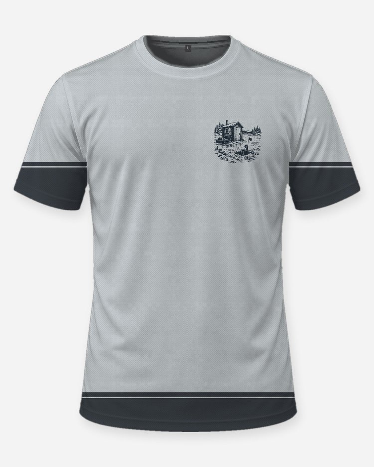 Custom Family Name Ice Fishing Shack Shirt - front