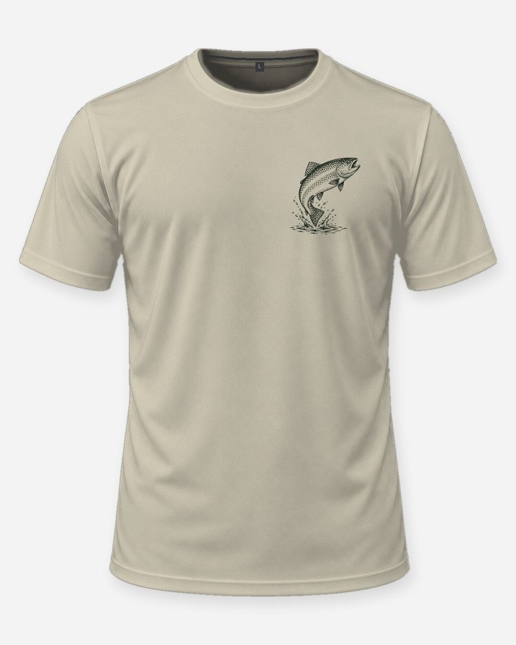 Custom Name And Year Fly Fishing Since Rainbow Trout Shirt - front