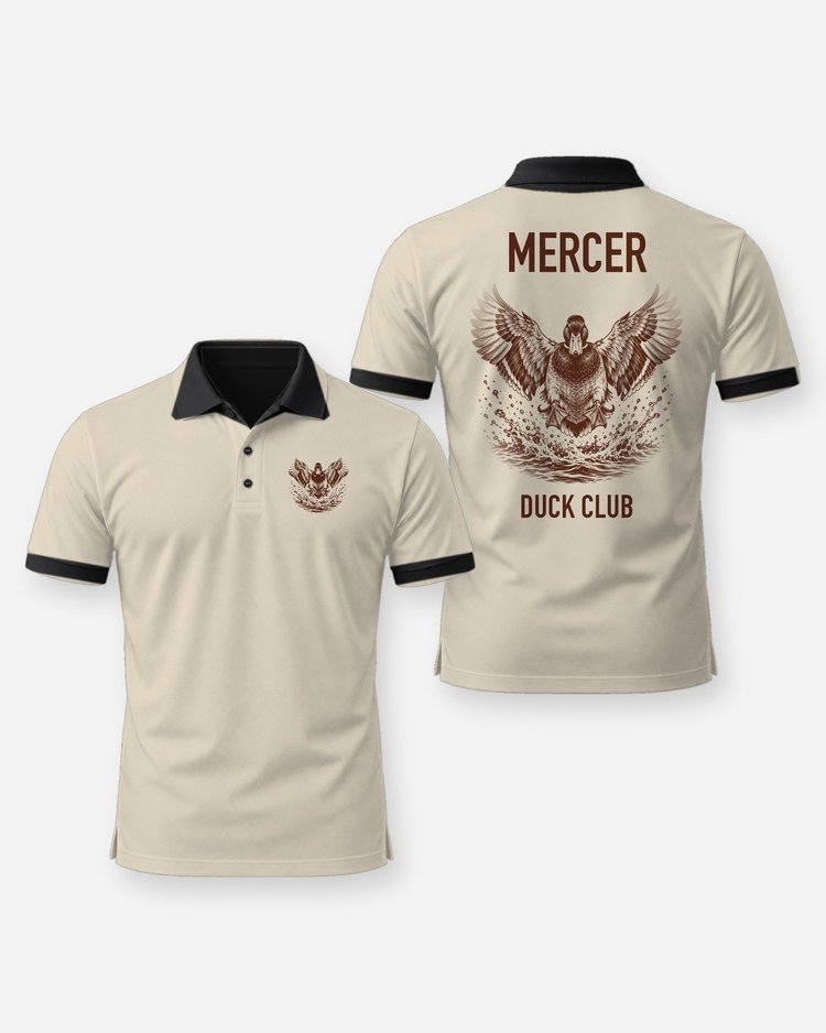 Custom Family Name Landing Duck Club Hunting Shirt - Polo