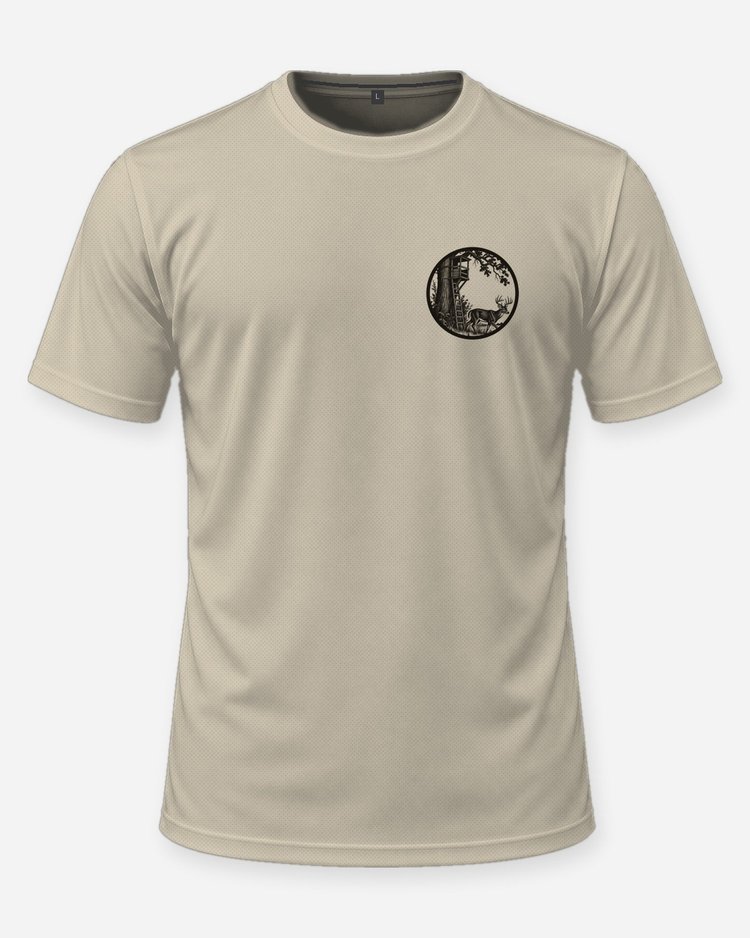 Forever In The Woods Custom Memorial Tree Stand Deer Shirt - front