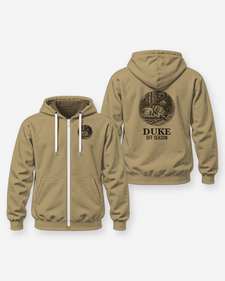 Custom Dog Name Lab Sleeping By Wood Stove Shirt - Zip Hoodie