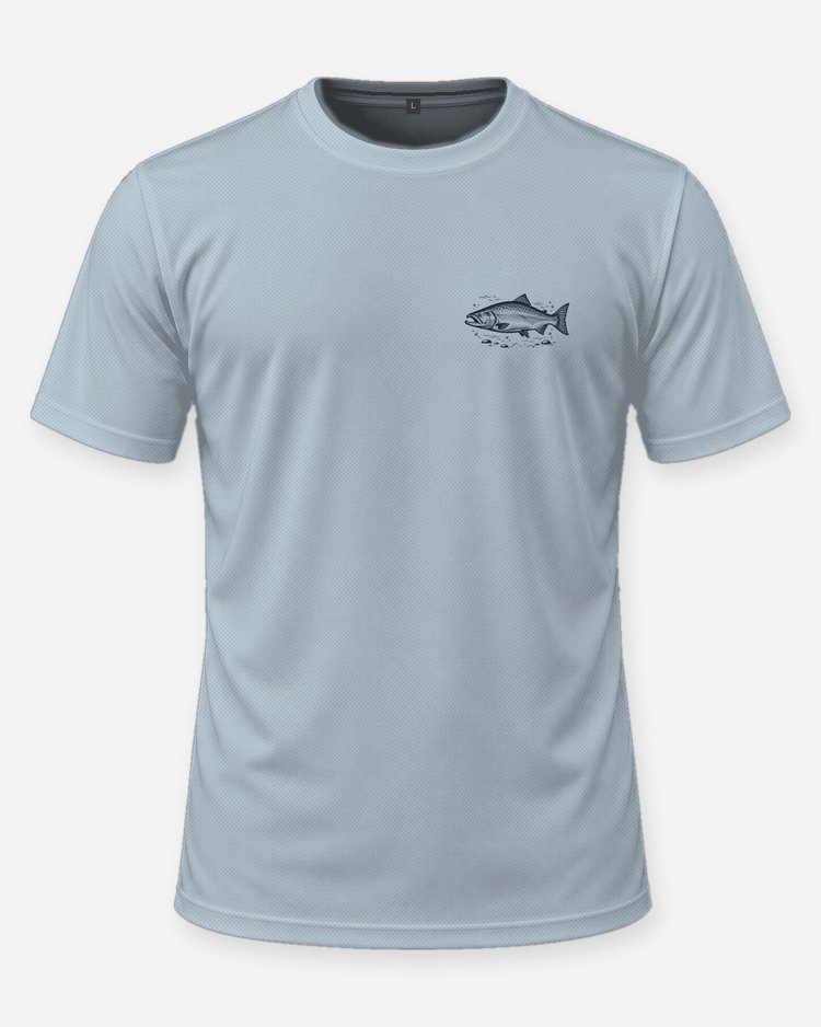 Kenai River Custom Name Fishing Camp King Salmon Shirt - front
