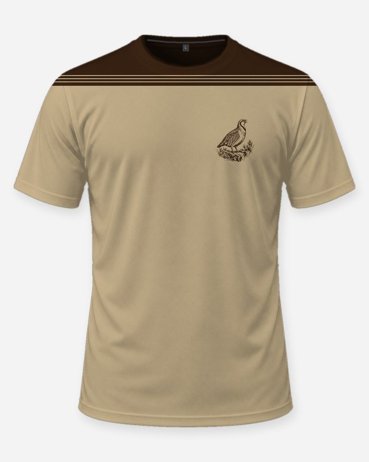 Custom Name Chukar Hills Upland Hunting Shirt - front