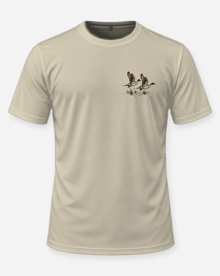 Custom Name One More Flock Pintail Drakes Woodcut Shirt - front