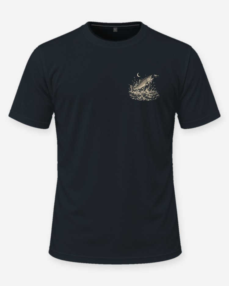 Custom Name Best Bite After Dark Night Trout Mouse Fly Shirt - front