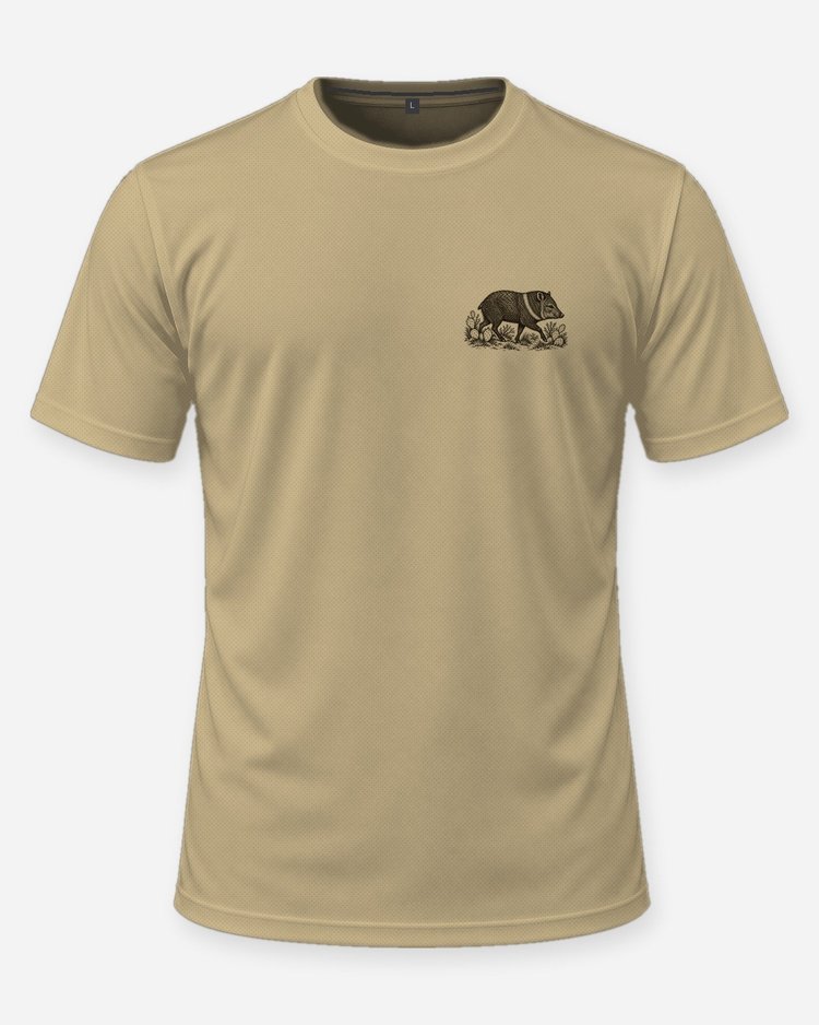 Texas Hill Country Custom Name Hunting Club Javelina Shirt - front