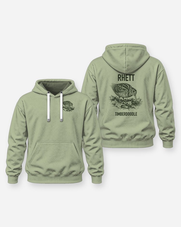 Custom Name Timberdoodle Woodcock Upland Shirt - Hoodie