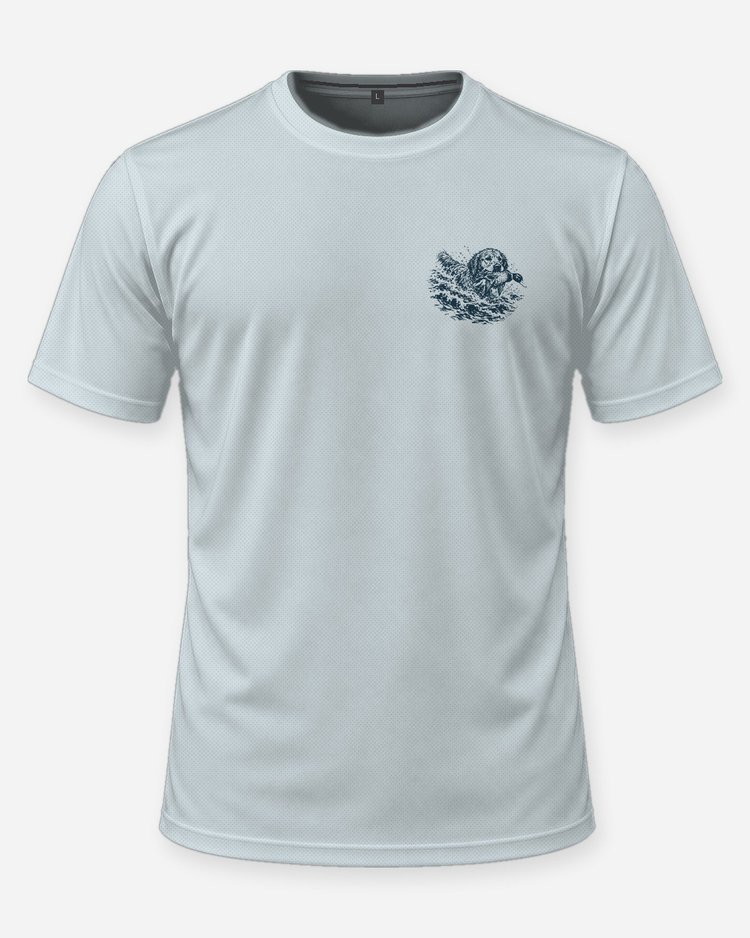 Custom Dog Name Retriever Bay Duck Hunting Shirt - front