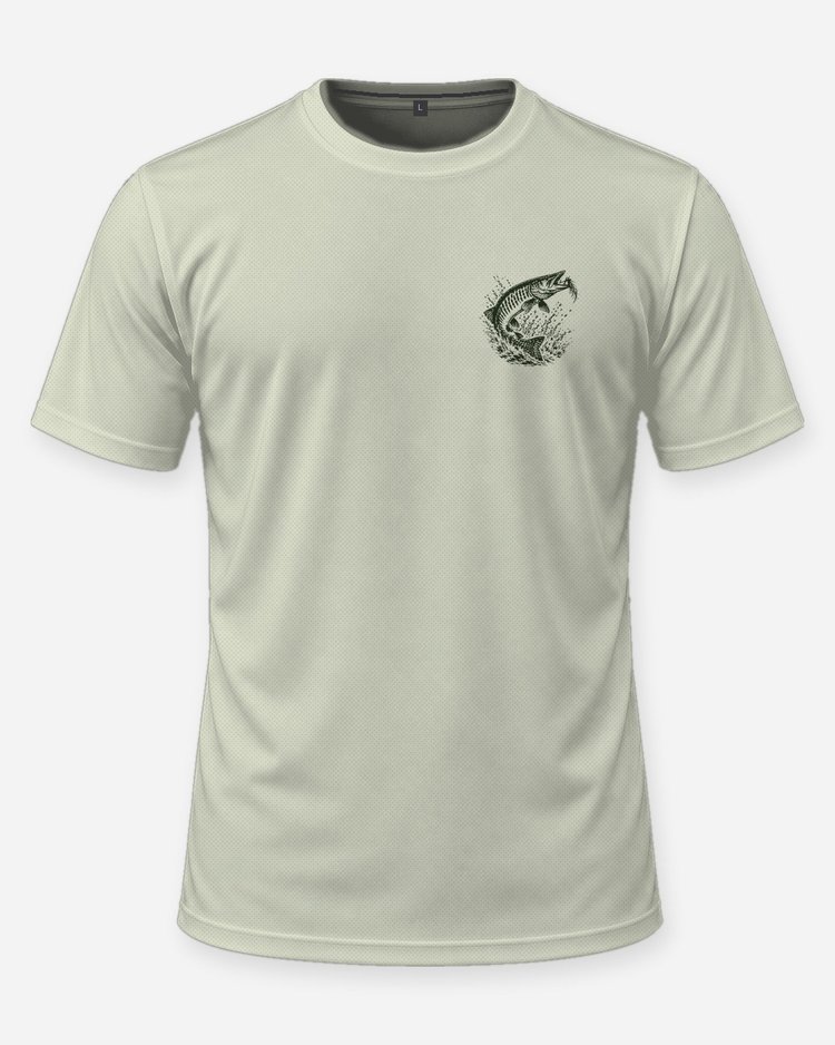 Custom Name Musky Hunter Bucktail Jump Fishing Shirt - front