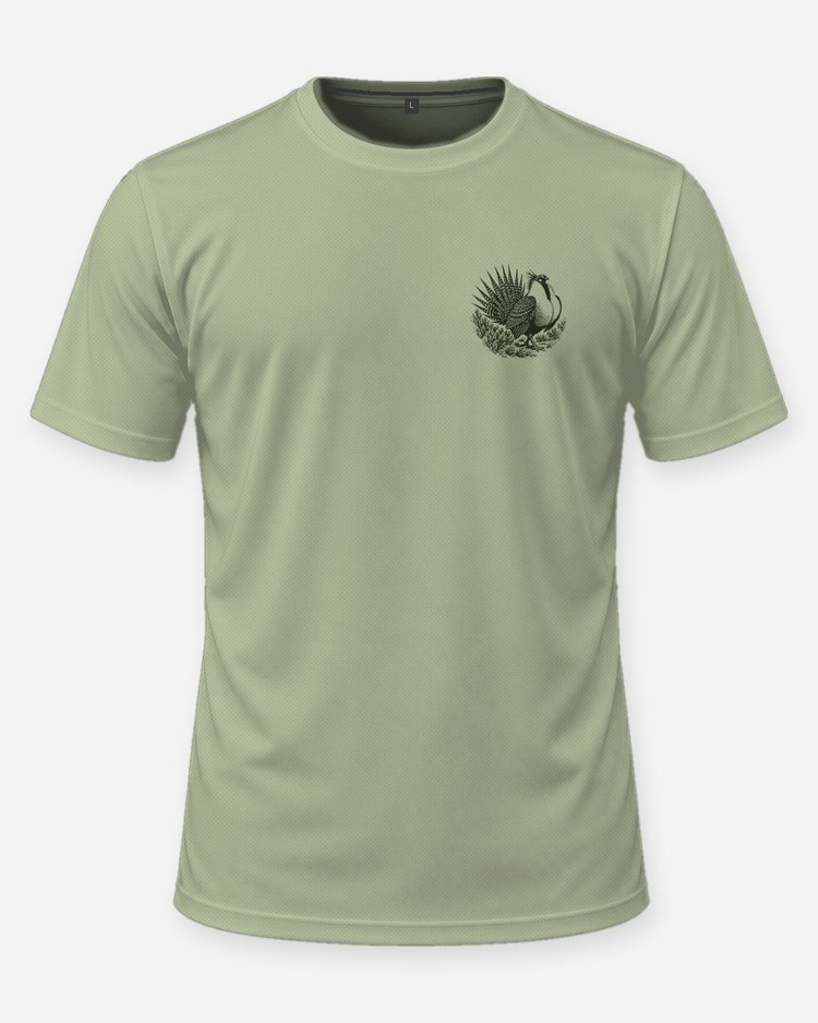 Custom Name Sage Grouse Sagebrush Sea Shirt - front