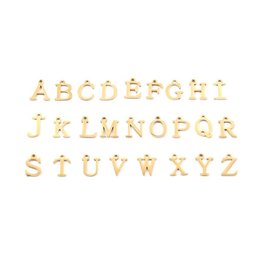Paperclip Letter Initial Circle Lock Clasp Necklace – Veinci
