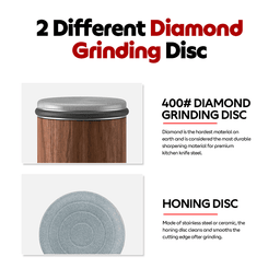 NOVARA DIAMOND ROLLING KNIFE SHARPENER SET