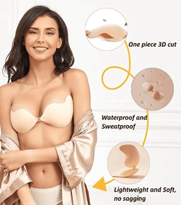 Invisible Diva Strapless Backless Push up Bra