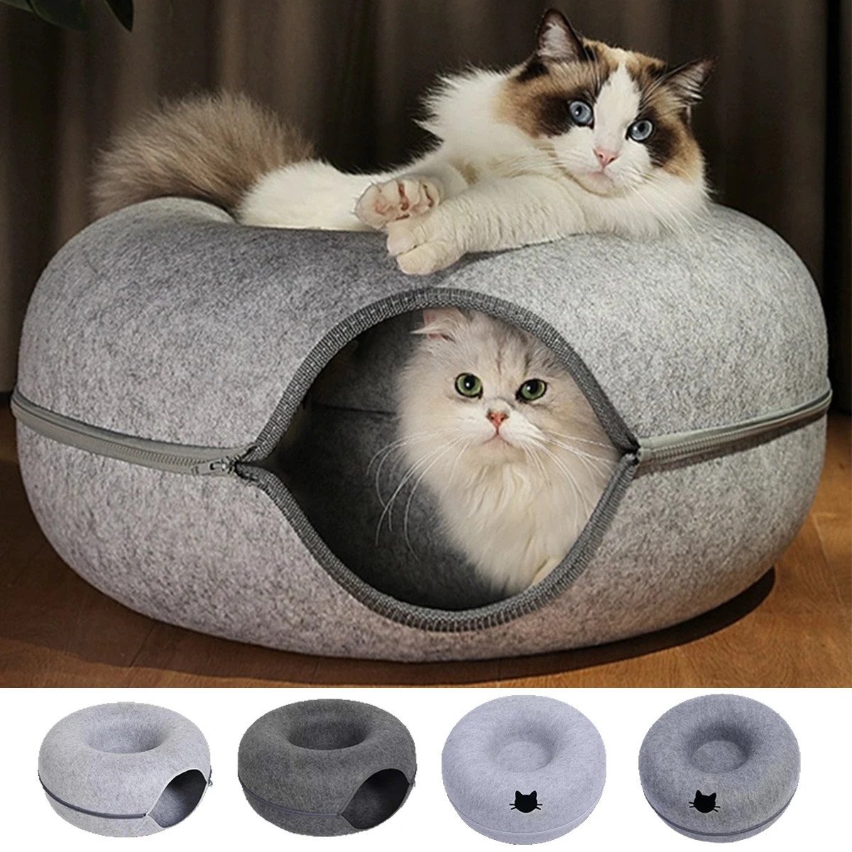 Cattasaurus Peekaboo Cat Cave