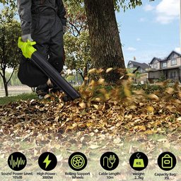 Experience Unmatched Comfort And Ease With The VacoLeaf Cordless Leaf Vacuum