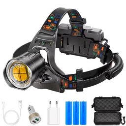 HeadyLit: Ultra-Powerful 30W LED Head Torch for Hands-Free, High-Performance Visibility