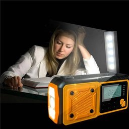 Stay Prepared Anywhere with the SafeNetto Hand Crank Radio