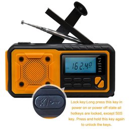 Stay Prepared Anywhere with the SafeNetto Hand Crank Radio