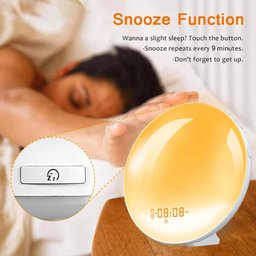 Wake Up Naturally with the ZieMorni Sunrise Alarm Clock