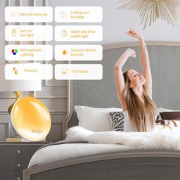 Wake Up Naturally with the ZieMorni Sunrise Alarm Clock