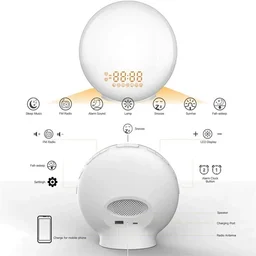 Wake Up Naturally with the ZieMorni Sunrise Alarm Clock