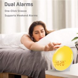 Wake Up Naturally with the ZieMorni Sunrise Alarm Clock