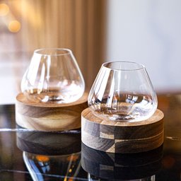 Aequilibrium Spirit Glasses | Hand-Blown Crystal by Audacem