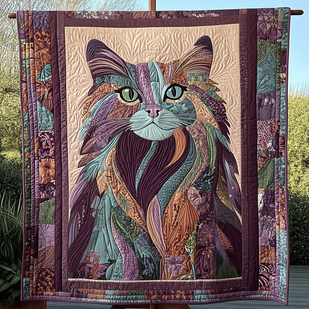 Petal Purr Quilted Blanket NCU0VH1511