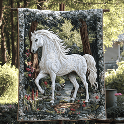 Meadow Majesty Quilted Blanket NCU0VH1547