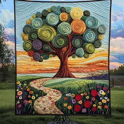 Lifeline Roots Quilted Blanket NCU0NT2813
