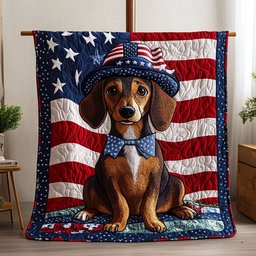 Freedom Tails Quilted Blanket NCU0PT3056