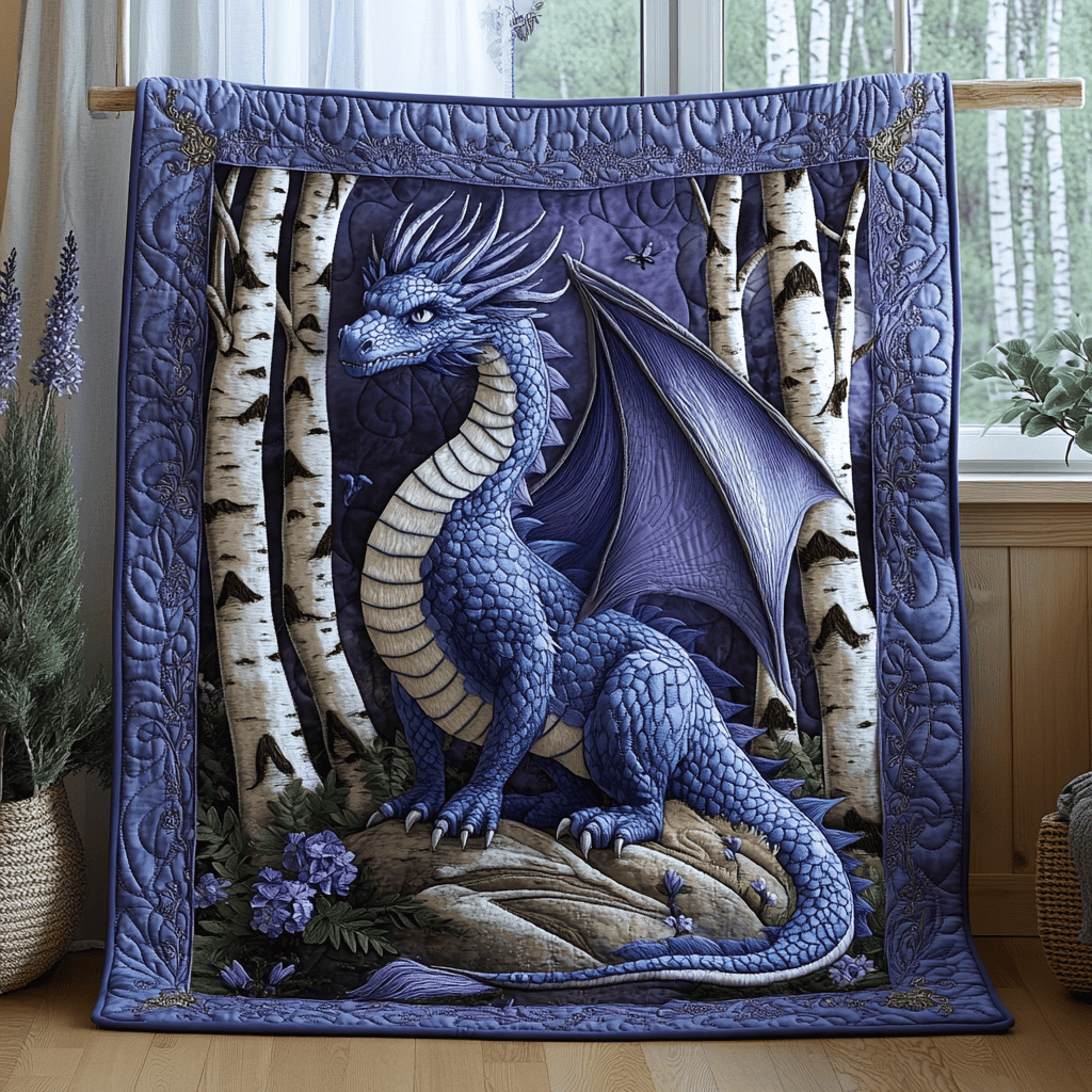 Scales of Valor Quilted Blanket NCU0DV2907
