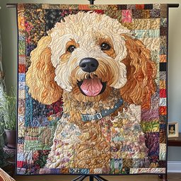 Furry Friend Forever Quilted Blanket NCU0PT3081