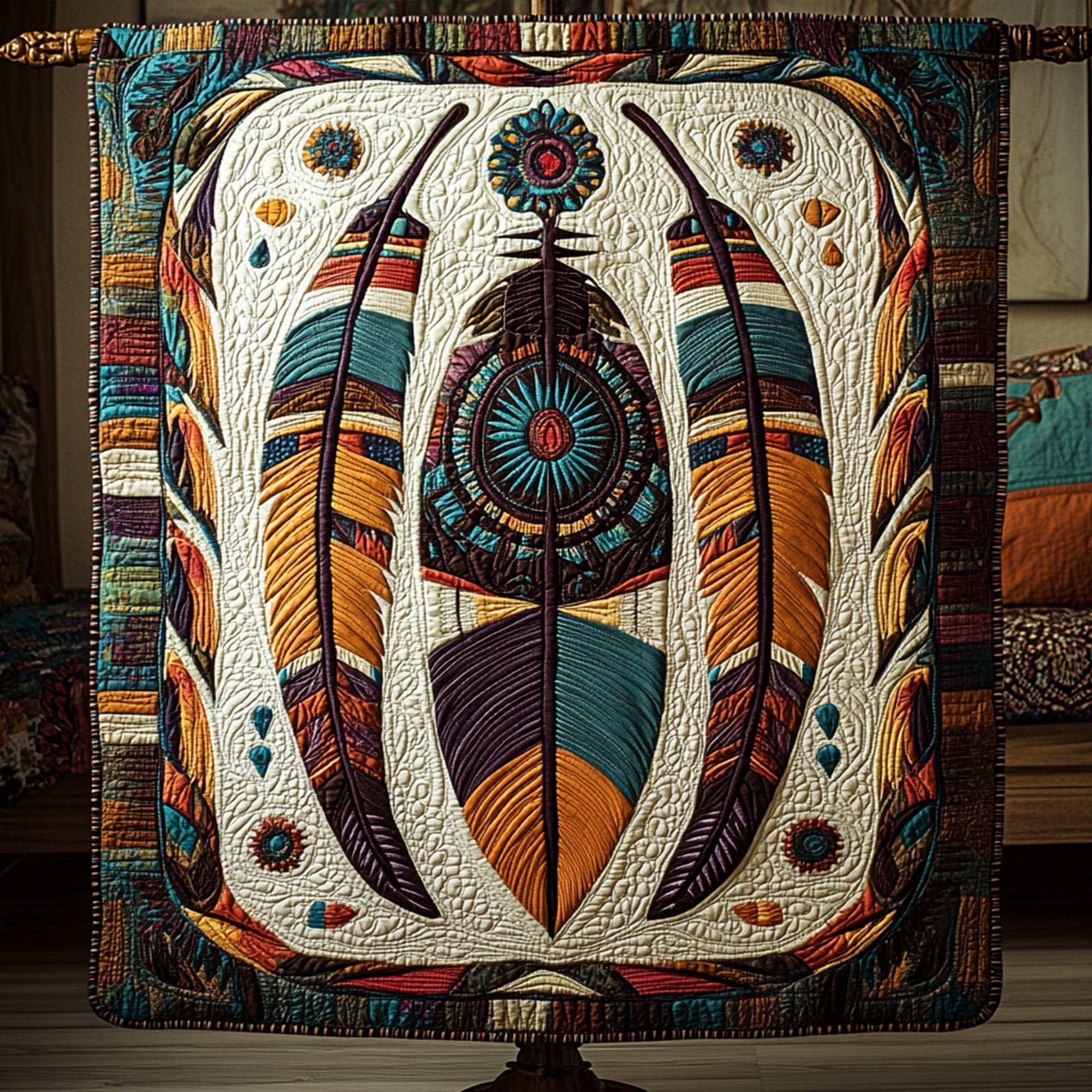 Woven Heritage Quilted Blanket NCU0PT3151