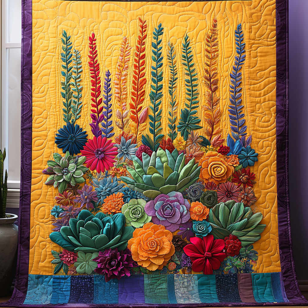 Desert Glow Quilted Blanket NCU0DV2995