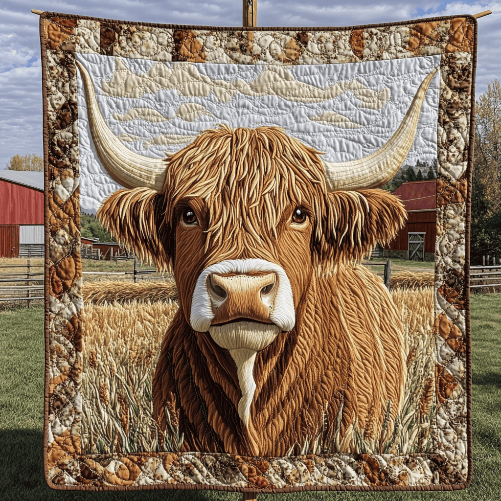 Cattle King Quilted Blanket NCU0VH1858