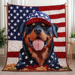 Bark for Freedom Quilted Blanket NCU0PT3054