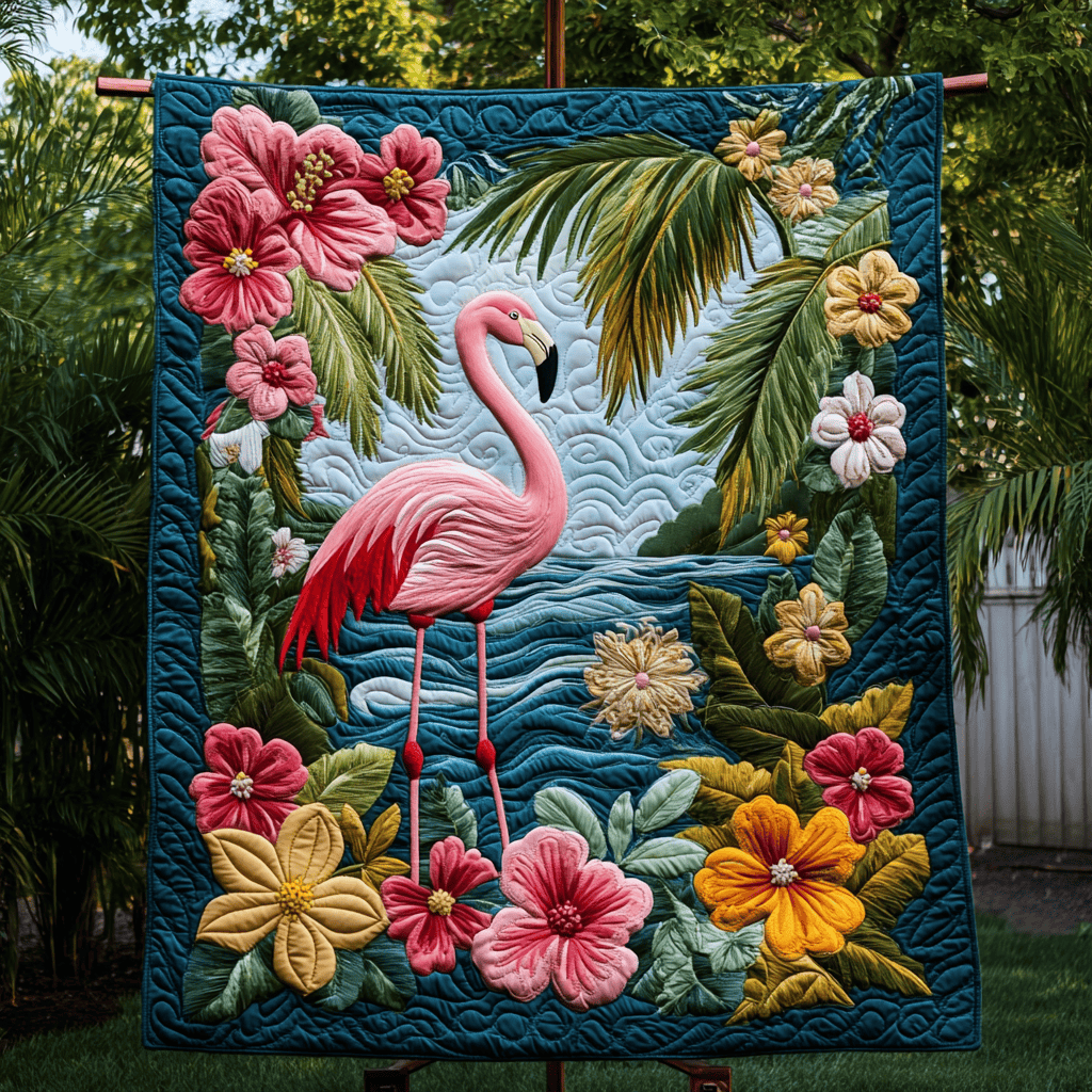 Island Charm Quilted Blanket NCU0VH1798