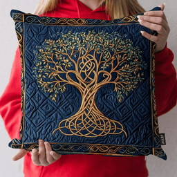 Celtic Roots Quilted Pillow Case NCU0NT2409