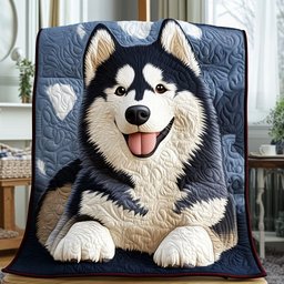 Malamute Majesty Quilted Blanket NCU0PT3113