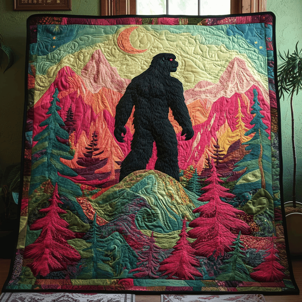 Mythic Footsteps Quilted Blanket NCU0DV3012