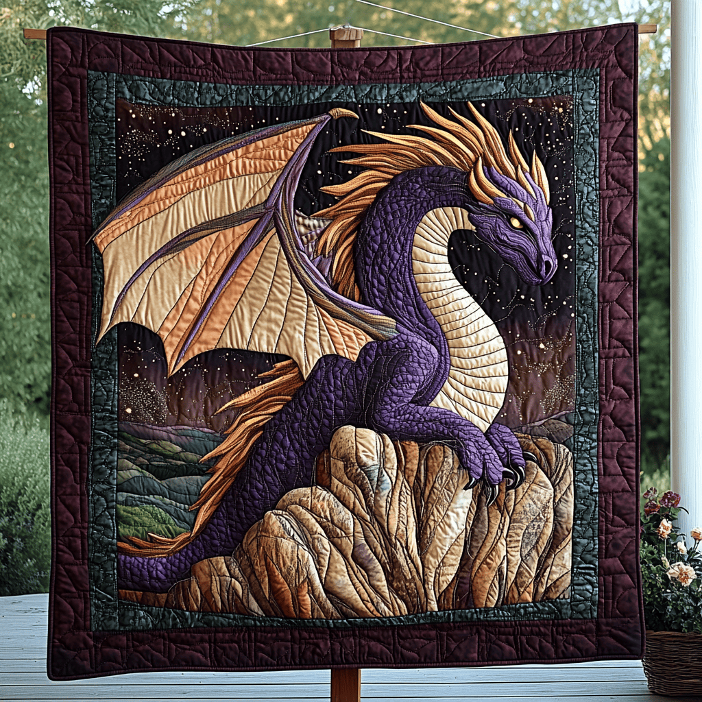 Dragon Whisper Quilted Blanket NCU0DK4066