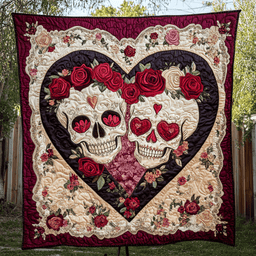 Passion Bloom Quilted Blanket NCU0VH2114