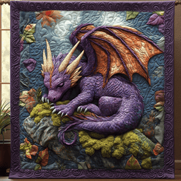 Fireborn Creations Quilted Blanket NCU0DV2701