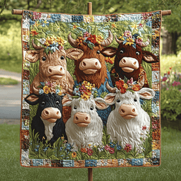 Barnyard Charm Quilted Blanket NCU0VH1793