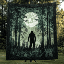 Mystic Bigfoot Quilted Blanket NCU0DK4037