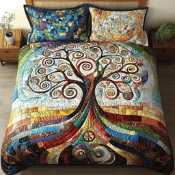 Harmony Grove 3-Piece Quilted Bedding Set NCU0VL843