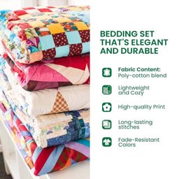 Roar of Faith 3-Piece Quilted Bedding Set NCU0TH2391