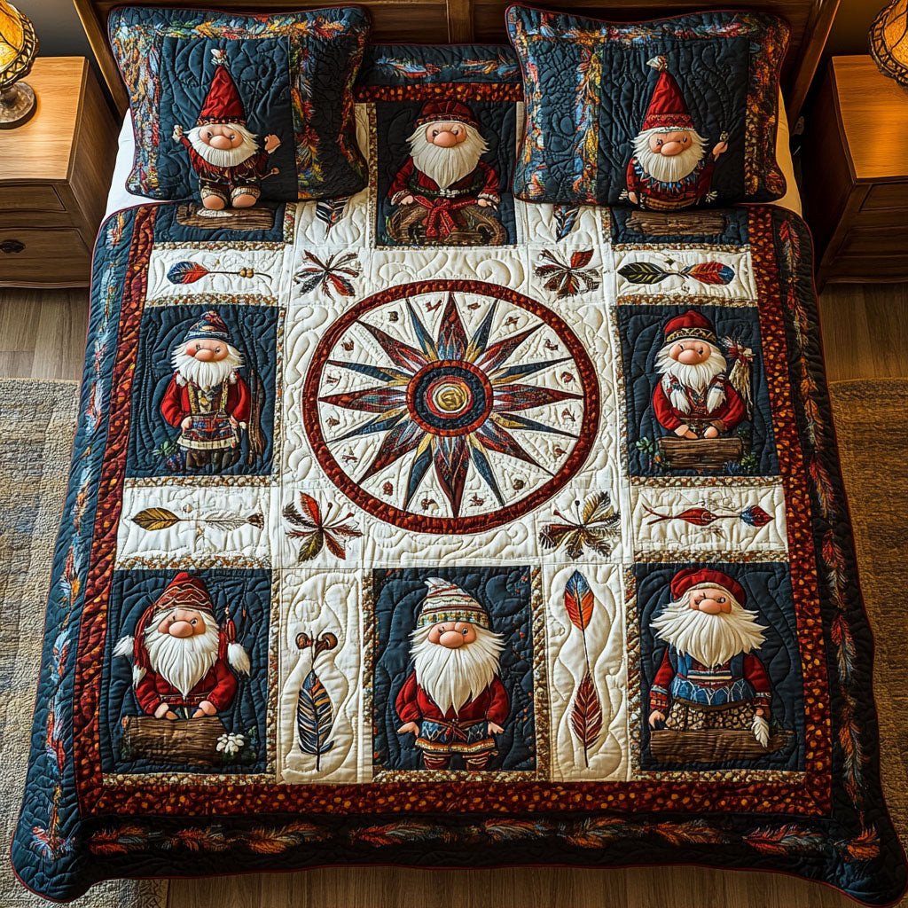 Spirit Keeper 3-Piece Quilted Bedding Set NCU0PT2856